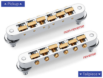 Schaller GTM Guitar Bridge in Chrome