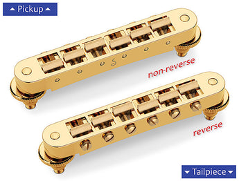 Schaller GTM Guitar Bridge, Gold