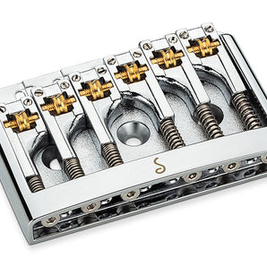 Schaller 3D 6 String Roller Guitar Bridge