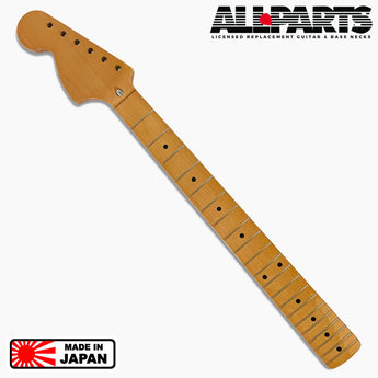 Large Headstock Strat Neck, Left-Handed