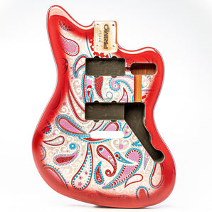 Primo® Replacement Jazzmaster® Body - Strat® Trem - Fiesta Paisley