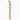 Replacement Neck for Strat, Solid Maple, No Finish, 21 frets, Back