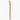 Replacement Neck for Strat, Solid maple, No Finish, 10 inch Radius, Back