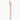 Replacement Rosewood Neck for Strat, No Finish, 21 frets with Binding, Back