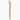 Replacement Rosewood Neck for Strat, No Finish, 10 Inch Radius, Back