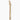 Replacement Rosewood Neck For Strat, No Finish, 22 fret, Back
