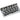 Guitar bridge - 12 string Gotoh non-tremolo guitar bridge  steel saddles