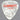 Guitar pick - white pearloid celluloid - medium - 0.070 inch thick