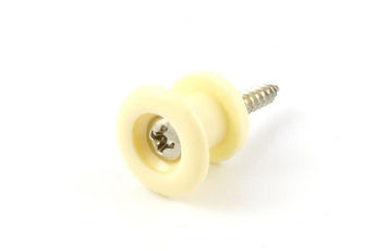 Plastic Strap buttons, Pack of 10, Cream