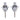 Economy Strap Lock System, Chrome