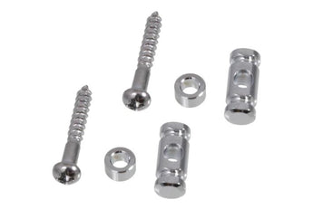 Gotoh Barrel String Guides for Guitar, Chrome