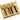 Omega 4-String Bass Bridge - Top Loading (GOLD)