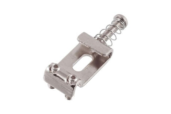 Vintage Style Saddles for Strat Bridge, Nickel