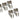 9-volt Battery Holders, Pack of 5