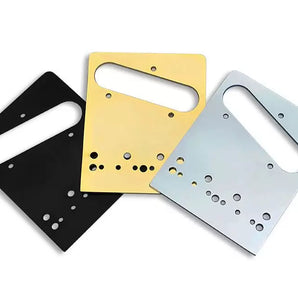 Babicz Telecaster Shim Plates in Black, Gold and Chrome finishes