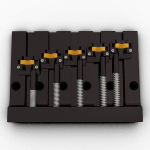 Hipshot MassKicker 5 String Bass Bridge (BLACK)
