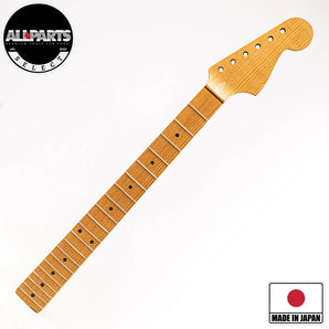 Allparts Select "Licensed by Fender®" Quartersawn Roasted Maple "VIN-MOD" Replacement Neck for Jazzmaster® - Unfinished