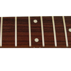 Fingerboard for Bass with Dot Inlays and Frets