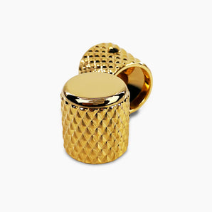 Heavy Knurl Metal Barrel Knobs (GOLD)
