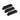Allparts Pickup Cover Set for Strat, Set of 3