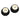 Reflector Cap Volume Knobs with Gold Inserts, Pack of 2