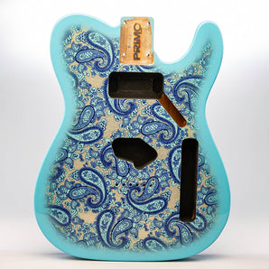 Primo® Replacement Tele® Body - Blue Paisley