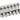 ABM Non-Tremolo Bridge  Strat - Ferrules  Roller Saddles - Chrome