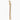 Replacement Neck for Strat, Solid maple, No Finish, 10 inch Radius, Back