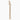 Replacement Vee Profile Neck for Strat, Solid Maple, No Finish  , Back