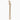 Replacement Rosewood Neck for Strat, No Finish, 10 Inch Radius, Back