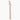 Replacement Rosewood Vee Profile Neck for Strat, No Finish, 21 Frets, Back