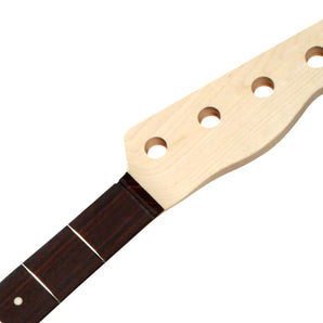 Replacement Rosewood Neck for Tele Bass, No Finish