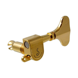 Schaller M4 Sealed Bass Tuning Key - Bass Side - Gold