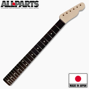 Replacement Rosewood Wide Nut Neck for Tele, No Finish, 21 Frets