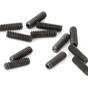 American Deluxe/American Series Tele® Saddle Height Adjustment Screws, Short, 4-40 X 3/8 (9.5mm) Hex, Black (12) - Genuine Fender