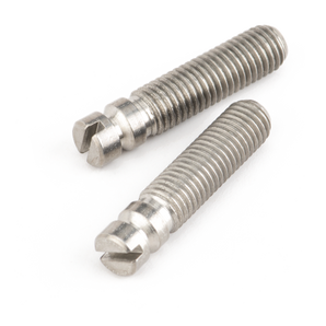 Bridge pivot screw for 2-pivot style bridges, chrome (2) - genuine Fender