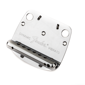 Tremolo Assembly, '65 Mustang®, Chrome - Genuine Fender