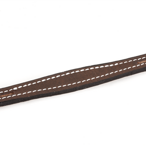 Pure Vintage Amplifier Handle, 9, Brown Leather, Genuine Fender