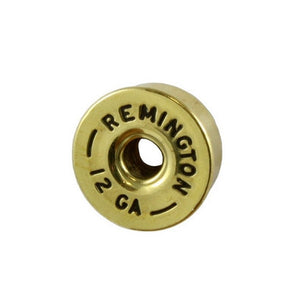 Knobs - metal 12 GA shotgun shell knob, push-on, fits split shaft pots