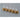 Allparts 10-string Tuning Keys - 5x5 on a strip - GOLD