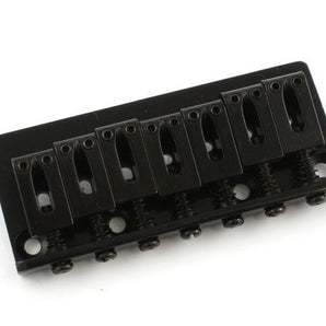 Guitar bridge - 7-string non-tremolo guitar bridge steel saddles