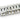 Guitar bridge - 7-string non-tremolo guitar bridge steel saddles