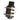 Mojo 2-Conductor PC Mount 1/4'' Phone Jack 3 Pin Plastic Nut, Sold Singularly