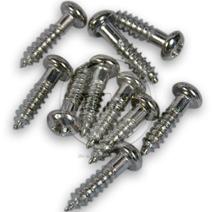 P-90 Dog Ear Mounting Screws Nickel (pack of 10), Mojotone