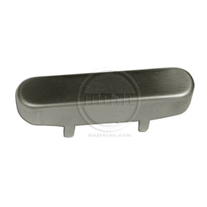 Tele Neck Pickup Cover, Bare Nickel Silver