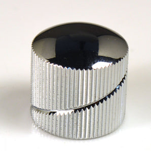 Sever Spiral Guitar Control Knob with Dome Top, Sold Singularly