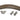 Amp handle - large brown leather handle
