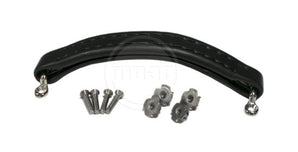 Amp handle - Ampeg / Mesa style handle -  large black leather