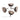 Amp feet - old style nail in feet (set of 4)
