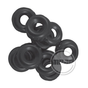 Amp washers - decorative washers - black oxide large (doz)
